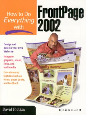 cover image of How to Do Everything with FrontPage 2002